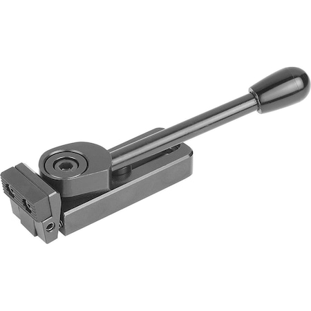 Kipp Side Clamp Left A=78 25X25, Form:A Steel K0034.006025